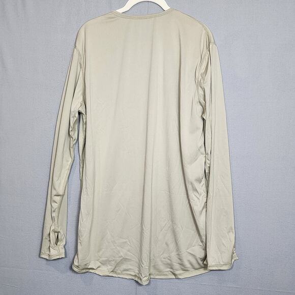 Army Light Weight Undershirt Top Tan Gen III L1 Top C LR Sz L - Picture 2 of 9
